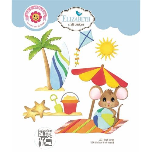 2258 Elizabeth Craft Designs - Dies - Beach Scenery