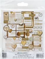 49 And Market -Chipboard Set- Faded Memory Lane
