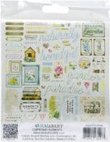 49 And Market -Chipboard Set - From the Garden