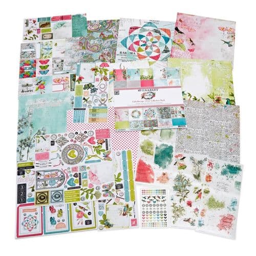 49 And Market Collection Bundle with Custom Chipboard - Kaleidoscope