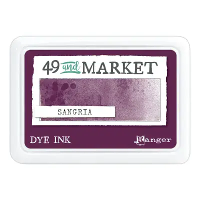49 And Market Dye Ink Pad -Sangria
