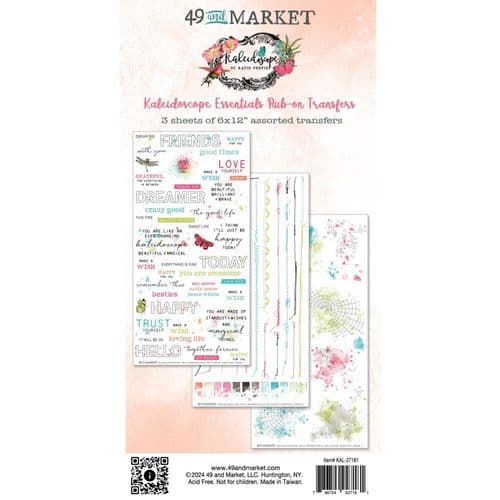 49 And Market Essential Rub On Transfer Set - Kaleidoscope