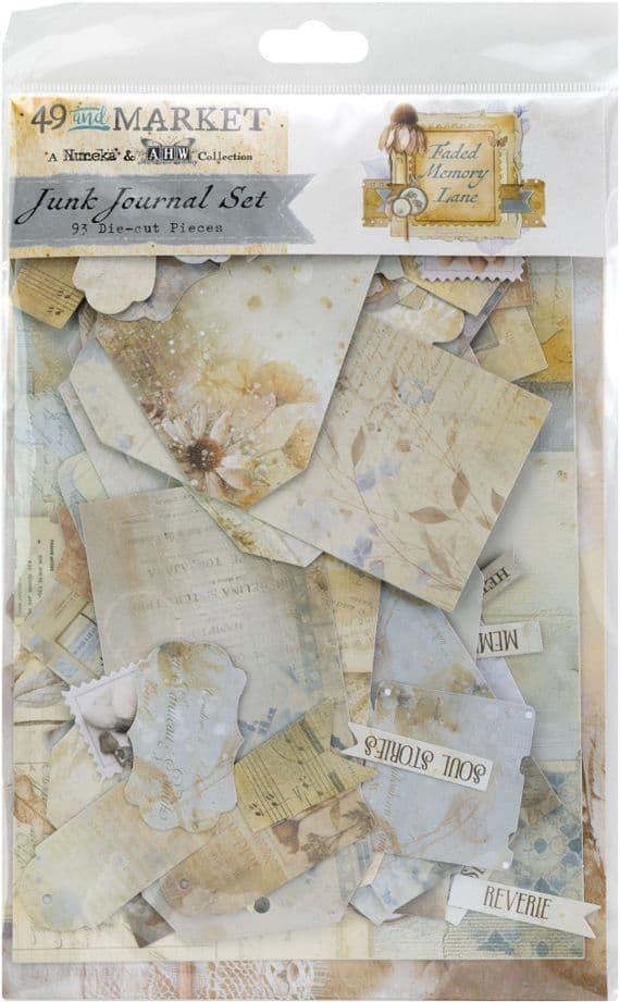 49 And Market -Junk Journal Set- Faded Memory Lane