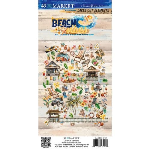 49 And Market - Laser Cut Elements - Dennis Bruton's Beach Vibes