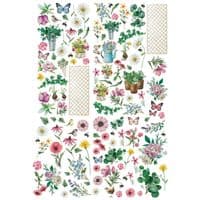 49 And Market - Laser Cut Outs - From the Garden -  Wildflowers