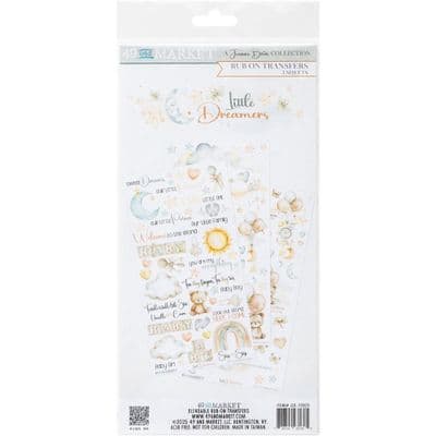 49 And Market - Rub On Transfers Little Dreamers