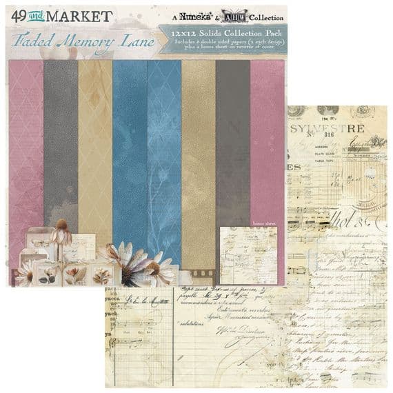 49 And Market - Solids Collection Pack 12
