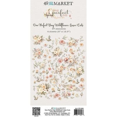49 And Market - Wildflower Laser Cuts- One Perfect Day