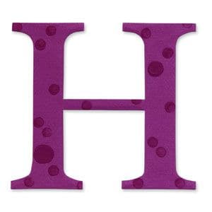 654723 Sizzix Bigz Alphabet Uppercase Die - Sassy Serif Letter H