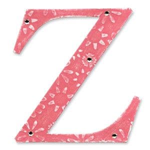 654741 Sizzix Bigz Alphabet Uppercase Die - Sassy Serif Letter Z