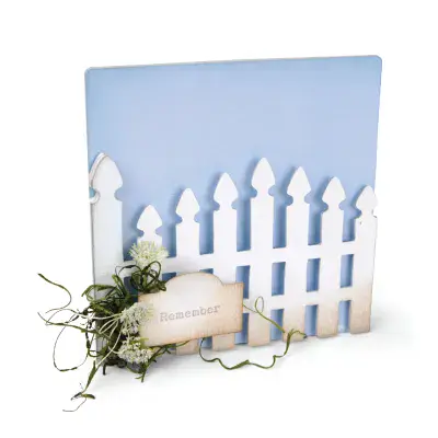 658449 Sizzix® ScoreBoards XL Die - Garden Gate by Eileen Hull