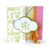 658839 - Sizzix Movers & Shapers L Die - Card, Decorative Flip-its by Stephanie Barnard