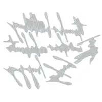 660215 - Sizzix® Thinlits® Die Set -Handwritten Celebrate by Tim Holtz