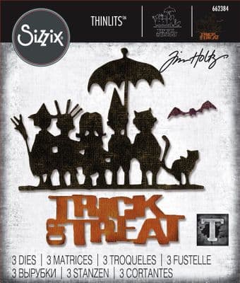 662384 - Sizzix® Thinlits® Die Set 3PK – Trick-or-Treat by Tim Holtz®