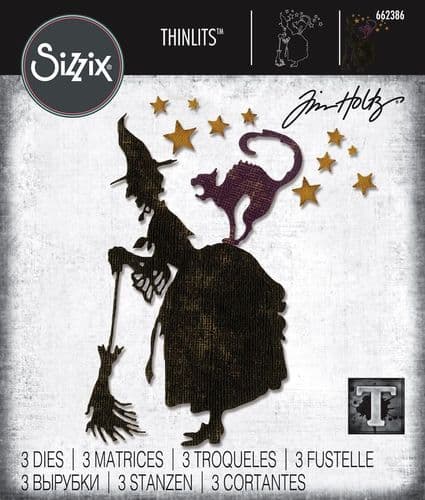 662386 - Sizzix® Thinlits® Die Set 3PK – Witchcraft by Tim Holtz®