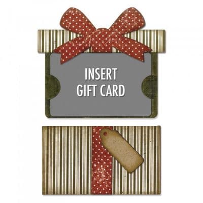 662417 - Sizzix® Thinlits® Die Set 6PK – Gift Card Package by Tim Holtz®
