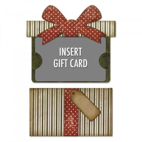 662417 - Sizzix® Thinlits® Die Set 6PK – Gift Card Package by Tim Holtz®