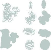 662852 Sizzix Thinlits  10 Die Set - Fairy #5