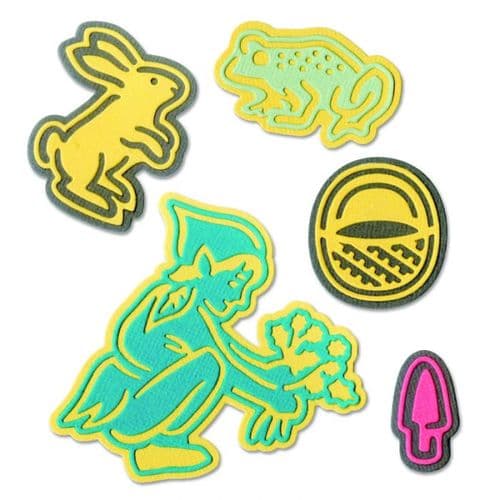 662852 Sizzix Thinlits  10 Die Set - Fairy #5