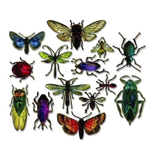 663068 - Sizzix® Framelits® Die Set 14PK – Entomology by Tim Holtz