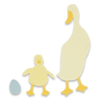 663306 - Sizzix Bigz Die - Duck & Duckling