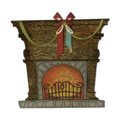 664193 - Sizzix® Thinlits® Die Set 10PK – Fireside by Tim Holtz®