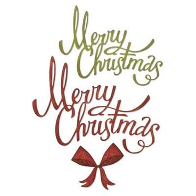 664196 - Sizzix® Thinlits® Die Set 4PK  Christmas Ribbon by Tim Holtz®