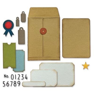 665926 - Sizzix® Thinlits® Die Set 45PK  Collector by Tim Holtz