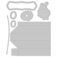 665938 - Sizzix Thinlits Die Set 7PK - Shadow Box Frames #1 by Eileen Hull