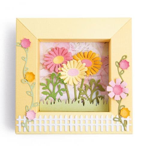 665938 - Sizzix Thinlits Die Set 7PK - Shadow Box Frames #1 by Eileen Hull