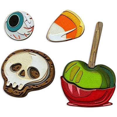 666002 - Sizzix Thinlits Die Set 29PK - Trick or Treat, Colorize by Tim Holtz