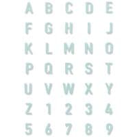 666043 - Sizzix Sizzix Thinlits Die Tile Alphanumeric by Eileen Hull