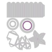 666567 - Sizzix® Thinlits® Die Set 7PK  Vault Rosettes by Tim Holtz