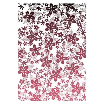 666592 -Sizzix™ Clear Stamps Set 1PK  – Cosmopolitan Petals by Stacey Park