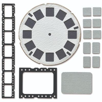 666602 - Sizzix® Thinlits®  Die Set 15PK - Vault Picture Show by Tim Holtz