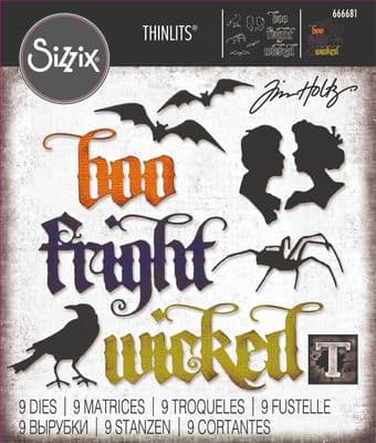 666681 - Sizzix® Thinlits® Die Set 9PK – Vault Gothic Portraits by Tim Holtz