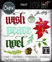 666716 - Sizzix® Thinlits® Die Set - 10PK Vault Holiday Classic
