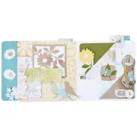 666768 Sizzix® Thinlits Die Set 10PK - Floral Pocket and Paperclips by Eileen Hull