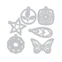 666769 Sizzix®  Thinlits Die Set 6PK - Charms by Eileen Hull