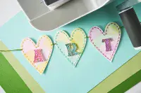 666813 Sizzix® Framelits 13PK Die Set - Stitched Hearts by Eileen Hull