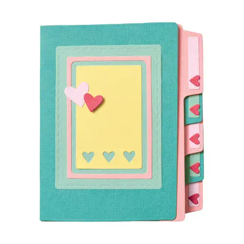 666825 Sizzix™ Thinlits® 15PK Die Set - Snap and Swap File Folders by 49 and Market