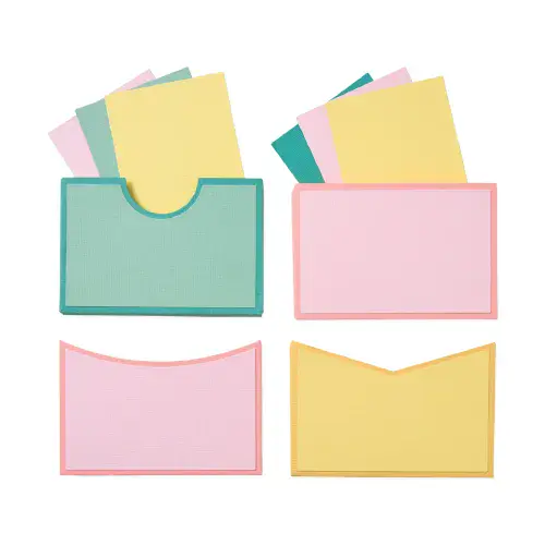 666877 Sizzix™ Thinlits® 17PK Die Set - Snap and Swap Pockets by 49 and Market