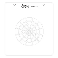 666879 Sizzix Layered Stencil 3PK - Colour Wheel by Eileen Hull