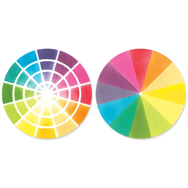 666879 Sizzix Layered Stencil 3PK - Colour Wheel by Eileen Hull