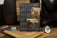 666885 Sizzix® 3-D Texture Fades Embossing Folder - Typewriter Large/A5 by Tim Holtz
