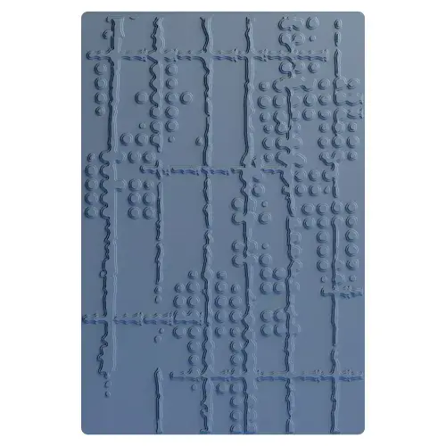 666904 - Sizzix® Multi-Level Embossing Folder - Dot Matrix by Seth Apter