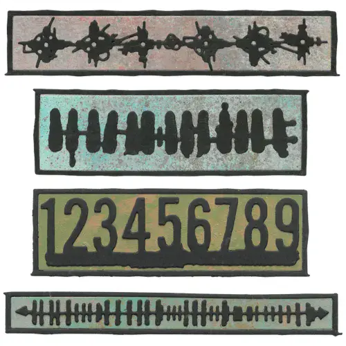 666906 - Sizzix® Thinlits® Die 7PK - Borderlines by Seth Apter