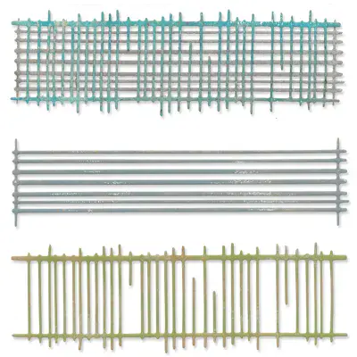 666908 - Sizzix® Thinlits® Die 5PK - Tracks by Seth Apter