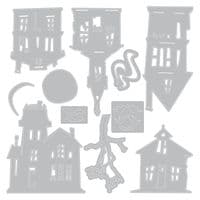666915 - SizzixDie Set 11PK Vault Ghost Town by Tim Holtz
