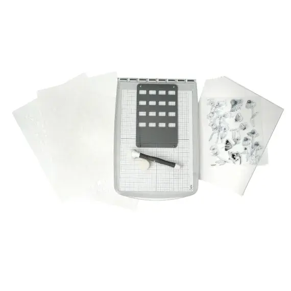 666928 Sizzix Studio Accessory Registration Press Tool Starter Kit by Willow Wolfe